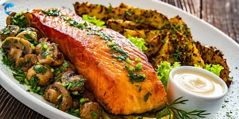 Baked Salmon with Mayo