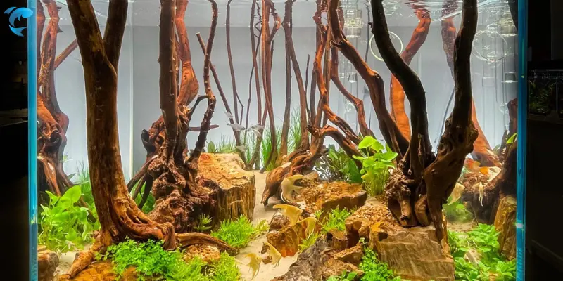 frshwater fish tank setup