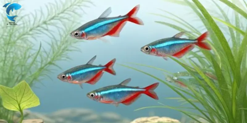 neon tetras