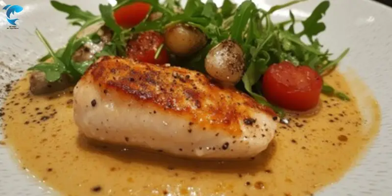 pan seared grouper with cream sauce